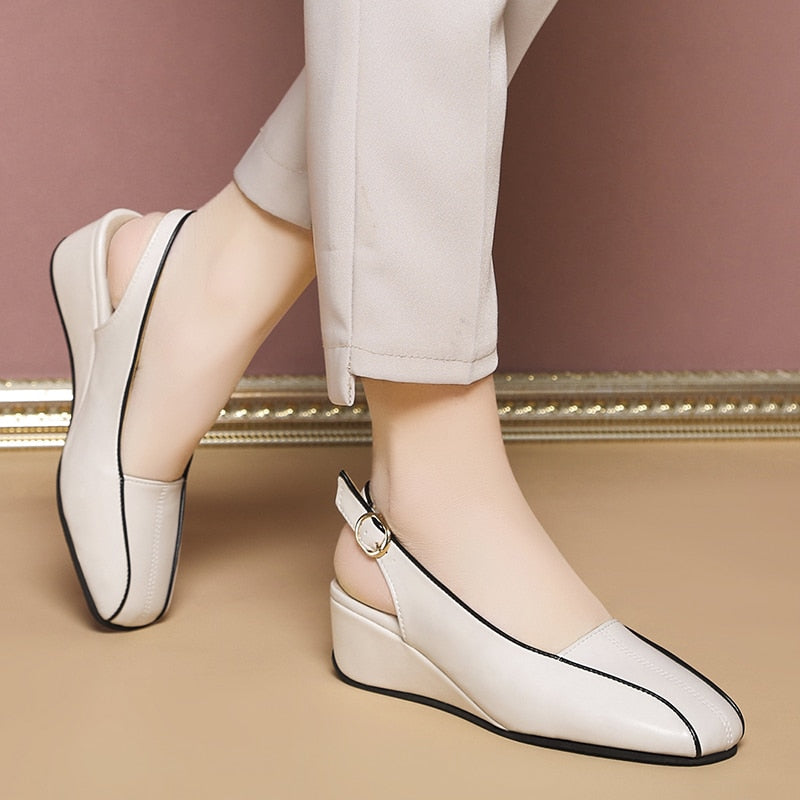 Genuine Leather Women Shoes High Quality Oxfords KilyClothing