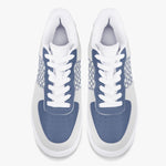 OOTAMAWAE Original Brand Low-Top Leather Sports Sneakers AIR Blue KilyClothing