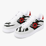 OOTAMAWAE Original Brand Low-Top Leather Sports Sneakers AIR Red/Black Cloud KilyClothing