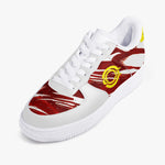 OOTAMAWAE Original Brand Low-Top Leather Sports Sneakers Air red Cloud KilyClothing
