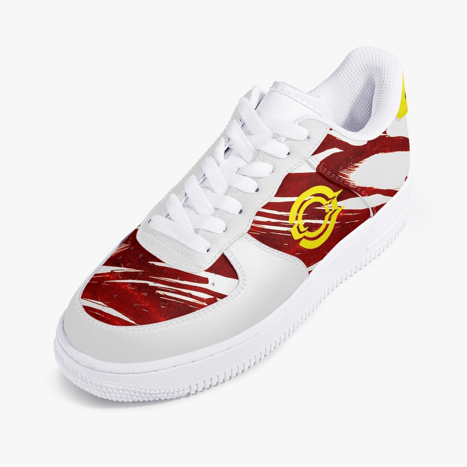 OOTAMAWAE Original Brand Low-Top Leather Sports Sneakers Air red Cloud KilyClothing