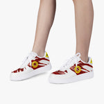 OOTAMAWAE Original Brand Low-Top Leather Sports Sneakers Air red Cloud KilyClothing