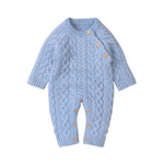 Baby Rompers Long Sleeve Winter Warm Knitted s Boys Girls Jumpsuits KilyClothing
