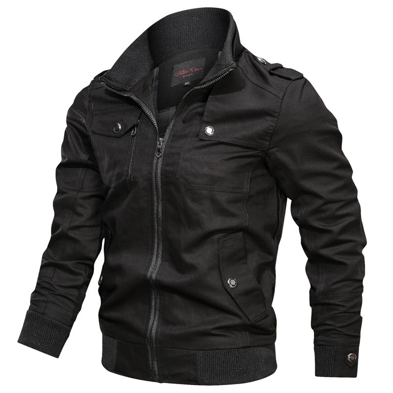 Cotton Windbreaker Bomber Coat Military Men's Tactics Jackets KilyClothing