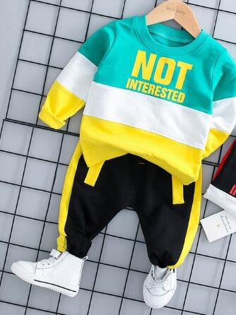 Suit Toddler Children Flower Coat Pants 2Pcs Sets Kid Casual Tracksuits For Baby KilyClothing