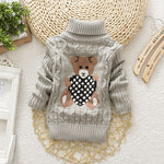Unisex Sweater Tricots Turtleneck Pullover Baby Winter Tops KilyClothing