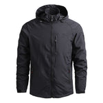 Men Outdoor Hiking Jackets Waterproof Hooded Windbreaker Coat KilyClothing