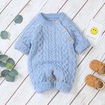 Baby Rompers Long Sleeve Winter Warm Knitted s Boys Girls Jumpsuits KilyClothing