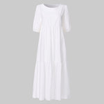 Summer Dress Vintage Sexy Lantern Sleeve Mid-Calf Dress KilyClothing