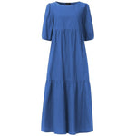 Summer Dress Vintage Sexy Lantern Sleeve Mid-Calf Dress KilyClothing