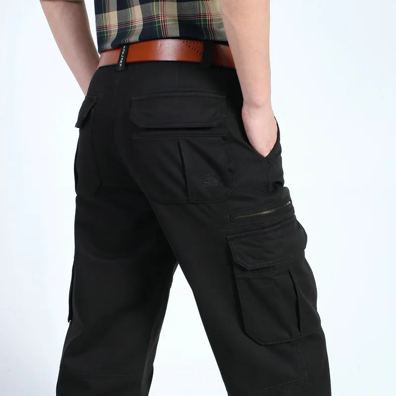 Casual Pants Outdoor Men Trousers Hiking Set Cargo Tactical Men's Work Wear Trainning & Exercise Suit Military Clothing Man Golf KilyClothing