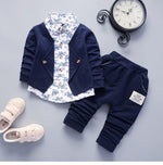 Suit Toddler Children Flower Coat Pants 2Pcs Sets Kid Casual Tracksuits For Baby KilyClothing