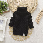 Unisex Sweater Tricots Turtleneck Pullover Baby Winter Tops KilyClothing