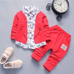 Suit Toddler Children Flower Coat Pants 2Pcs Sets Kid Casual Tracksuits For Baby KilyClothing