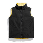 Men'S Autumn And Winter Trend Down Cotton Vest With Large Warm Shoulder And Thickened With Double Coats Man KilyClothing