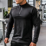 Gym Compression Shirt Fitness Long Sleeves Running Clothes Dry KilyClothing