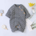 Baby Rompers Long Sleeve Winter Warm Knitted s Boys Girls Jumpsuits KilyClothing