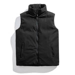 Men'S Autumn And Winter Trend Down Cotton Vest With Large Warm Shoulder And Thickened With Double Coats Man KilyClothing