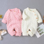 Baby Rompers Long Sleeve Winter Warm Knitted s Boys Girls Jumpsuits KilyClothing