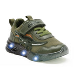 LONG 2-6Y Children LED Spinosaurus Autumn Suede Light Up Shoes Dinosaur Boys Little Kids Outdoor Casual Flashing Sports Sneakers KilyClothing