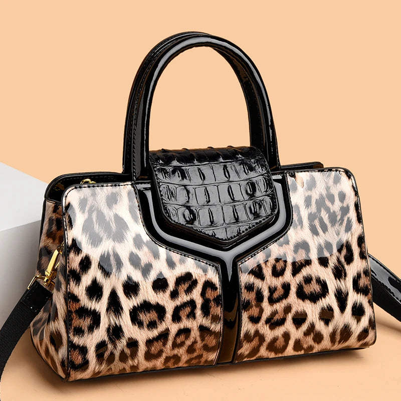 Fashion Crocodile Pattern Women Luxury PU Leather Handbag Female Design Shoulder Messenger Bag Large capacity Casual Ladies Tote KilyClothing