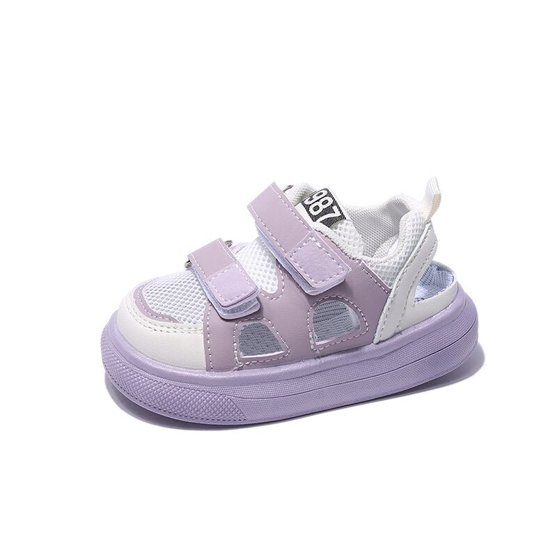 Sandals Girls Fashion Breathable Sports Shoes Boys Cool Beach Sandals Baby Cute Hollow Shoes KilyClothing