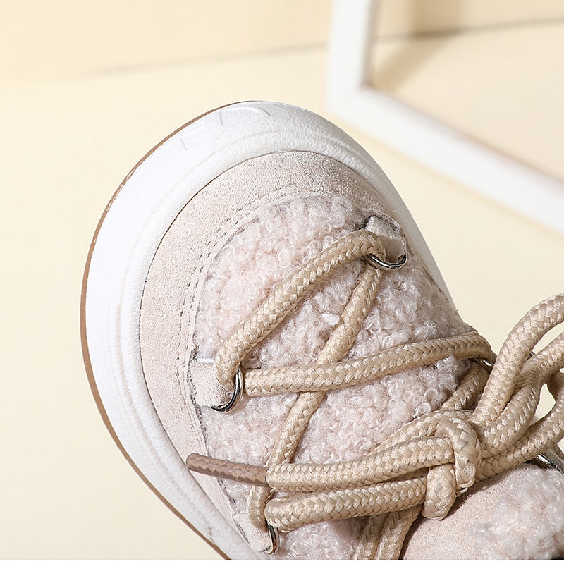 Baby Boots unisex Warm Plush Rubber Sole Toddler Kids Sneakers  Infant Shoe KilyClothing