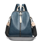 Backpacks Soft Leather Anti-theft Shoulder School Bag For Girls KilyClothing