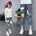 Casual Kids Baby Girls Cowboy Pants KilyClothing