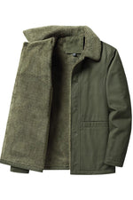 Jacket Casual Turn Down Collar Zipper Coats Men's Outerwear Fashion Zipper Bomber Jackets KilyClothing
