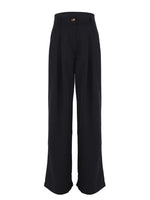 Classic Wide Pants Floor-Length Pleated Loose Women Trousers Spring Wide Leg Pants Vintage KilyClothing