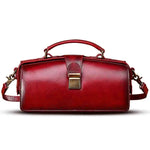 Retro for Women Doctor Handmade bag, Genuine Leather, Frame Handbag and Purses Mini Crossbody Messenger Bags KilyClothing