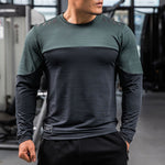 Gym Compression Shirt Fitness Long Sleeves Running Clothes Dry KilyClothing