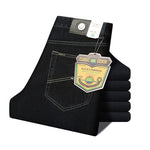 Jeans Classic Spring Autumn Male Cotton Straight Stretch KilyClothing