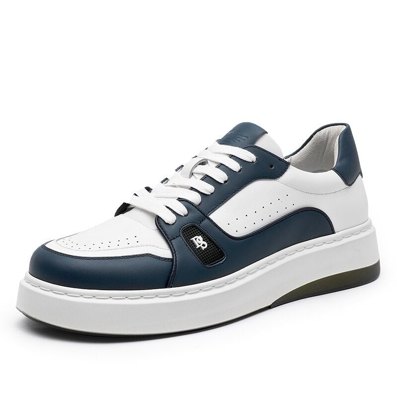 Full Grain Leather Men Shoes Soft Casual Sneaker For Men Business Work Breathable KilyClothing