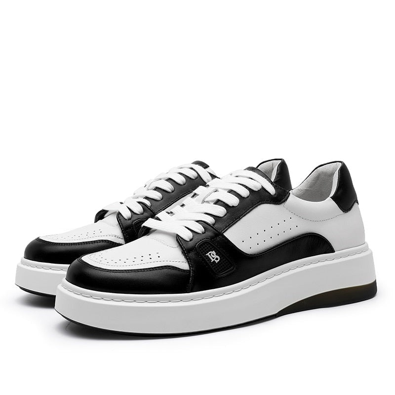 Full Grain Leather Men Shoes Soft Casual Sneaker For Men Business Work Breathable KilyClothing