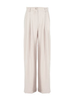 Classic Wide Pants Floor-Length Pleated Loose Women Trousers Spring Wide Leg Pants Vintage KilyClothing