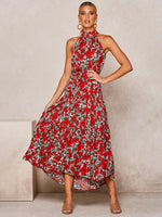 Summer Long Dress Polka Dot Casual Dresses Black Sexy Halter Strapless KilyClothing