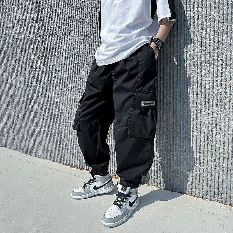Boys Wear Hip Hop Pants,  Streetwear Sweatpants Clothes Teenagers Joggers 5-14Y