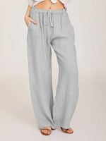 Casual Large Loose Cotton Hemp - Casual Pants for summer or spring KilyClothing