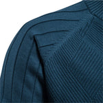 AIOPESON Argyle Solid Color Cardigan Men Casual Quality Zipper Cotton Winter Mens Sweaters Fashion Basic Cardigans for Men KilyClothing