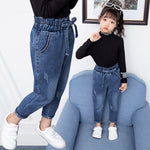 Casual Kids Baby Girls Cowboy Pants KilyClothing