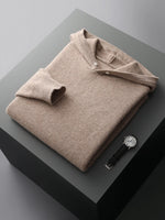 Men's sweater 100% pure wool knitted pullover autumn and winter thickened cashmere sweater casual knitted loose men's tops KilyClothing
