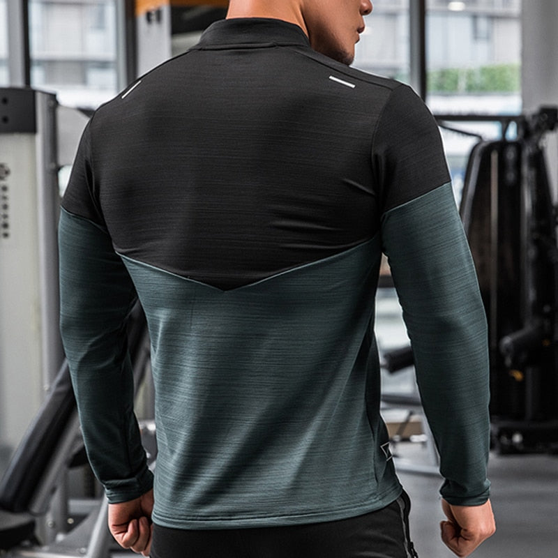 Gym Compression Shirt Fitness Long Sleeves Running Clothes Dry KilyClothing