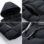 Hooded New Spring Autumn Sleeveless Jacket for Men Fashion Warm Hooded Male Winter Vest Light Plus Size Mens Work Vest Waistcoat KilyClothing