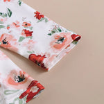1-4 Year Toddler Girl Clothes Set Flower Long Sleeve T-shirt+Ripped Jeans 2Pcs Fashion Costume Spring &Autumn Kids Girl Outfit KilyClothing