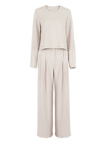 Classic Wide Pants Floor-Length Pleated Loose Women Trousers Spring Wide Leg Pants Vintage KilyClothing