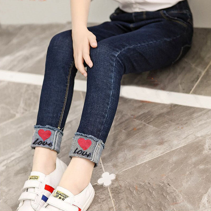 Casual Kids Baby Girls Cowboy Pants KilyClothing