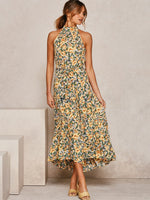 Summer Long Dress Polka Dot Casual Dresses Black Sexy Halter Strapless KilyClothing