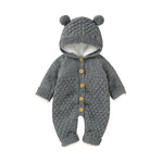Baby Rompers Long Sleeve Winter Warm Knitted s Boys Girls Jumpsuits KilyClothing